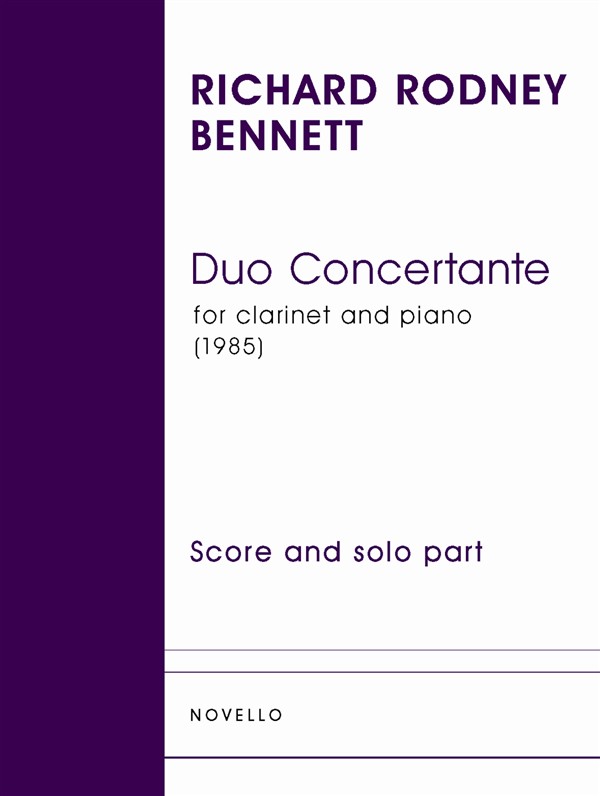 Richard Rodney Bennett: Duo Concertante