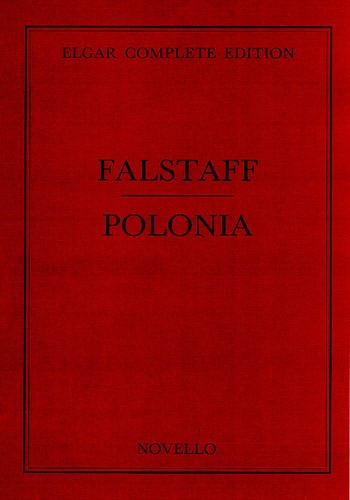 Elgar: Falstaff/Polonia Vol 33 Complete Edition Score (Paper)