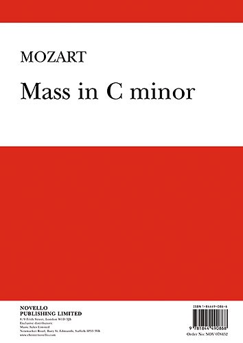 W.A. Mozart: Mass In C Minor K.427/417a (Vocal Score 2004 Edition)