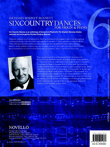 Richard Rodney Bennett: Six Country Dances (Violin/Piano)