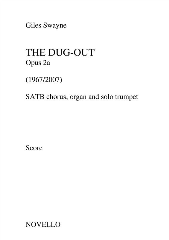 Giles Swayne: The Dug-Out Op.2a (Score)