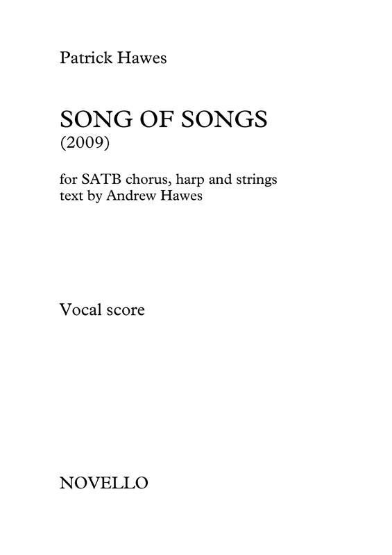 Patrick Hawes: Song Of Songs (Vocal Score)