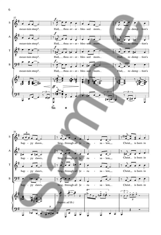 See Amid The Winter's Snow (SATB/Piano)