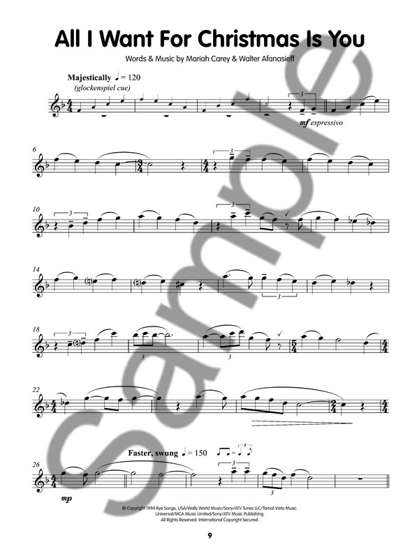 Play-Along Alto Sax: Christmas Hits