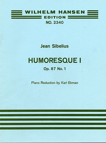 Jean Sibelius: Humoresque No.1 Op.87 No.1 (Violin/Piano)