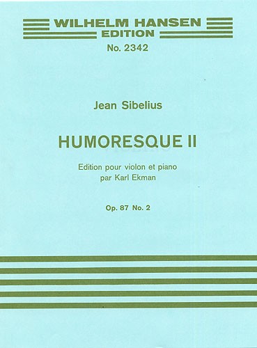 Jean Sibelius: Humoresque No.2 Op.87 No.2 (Violin/Piano)