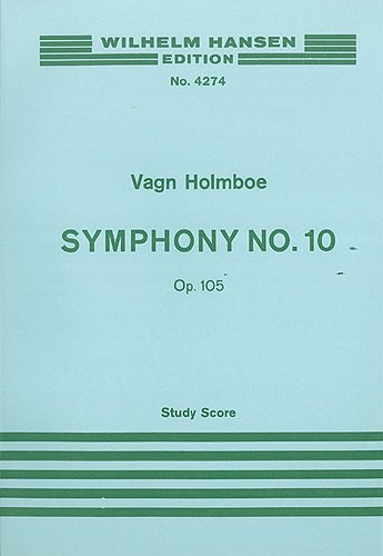 Holmboe: Symphony No.10 (Study Score)