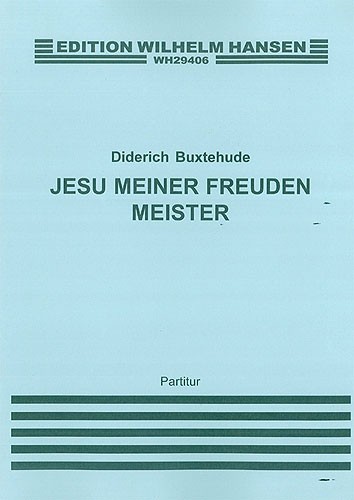 Buxtehude, D Jesu Meiner Freiden Meister Satb/Strings/Cont (G,e)