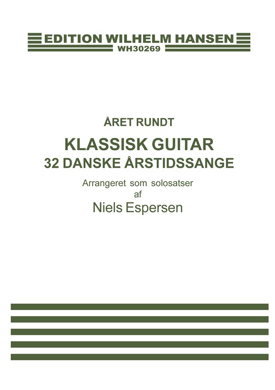 Nils Espersen: 32 Danske rstidssange (Guitar)