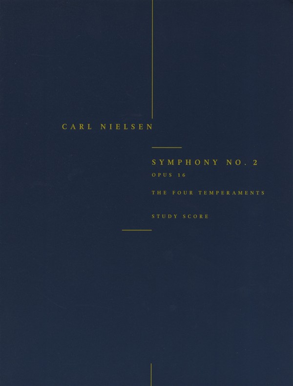 Carl Nielsen: Symphony No.2 'The Four Temperaments' Op.16 (Study Score)