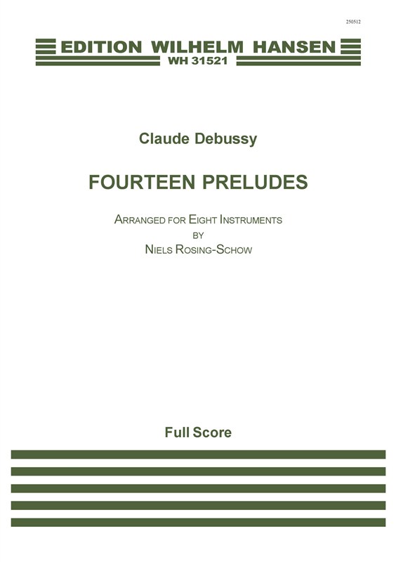 Claude Debussy: Fourteen Preludes (Score)