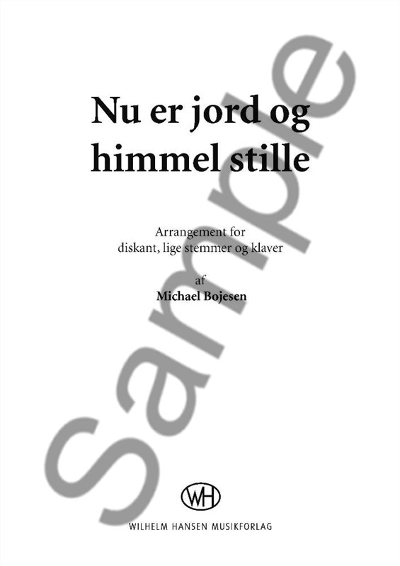 Nu Er Jord Og Himmel Stille