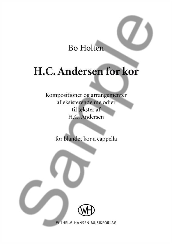 Bo Holten: H.C. Andersen For Kor