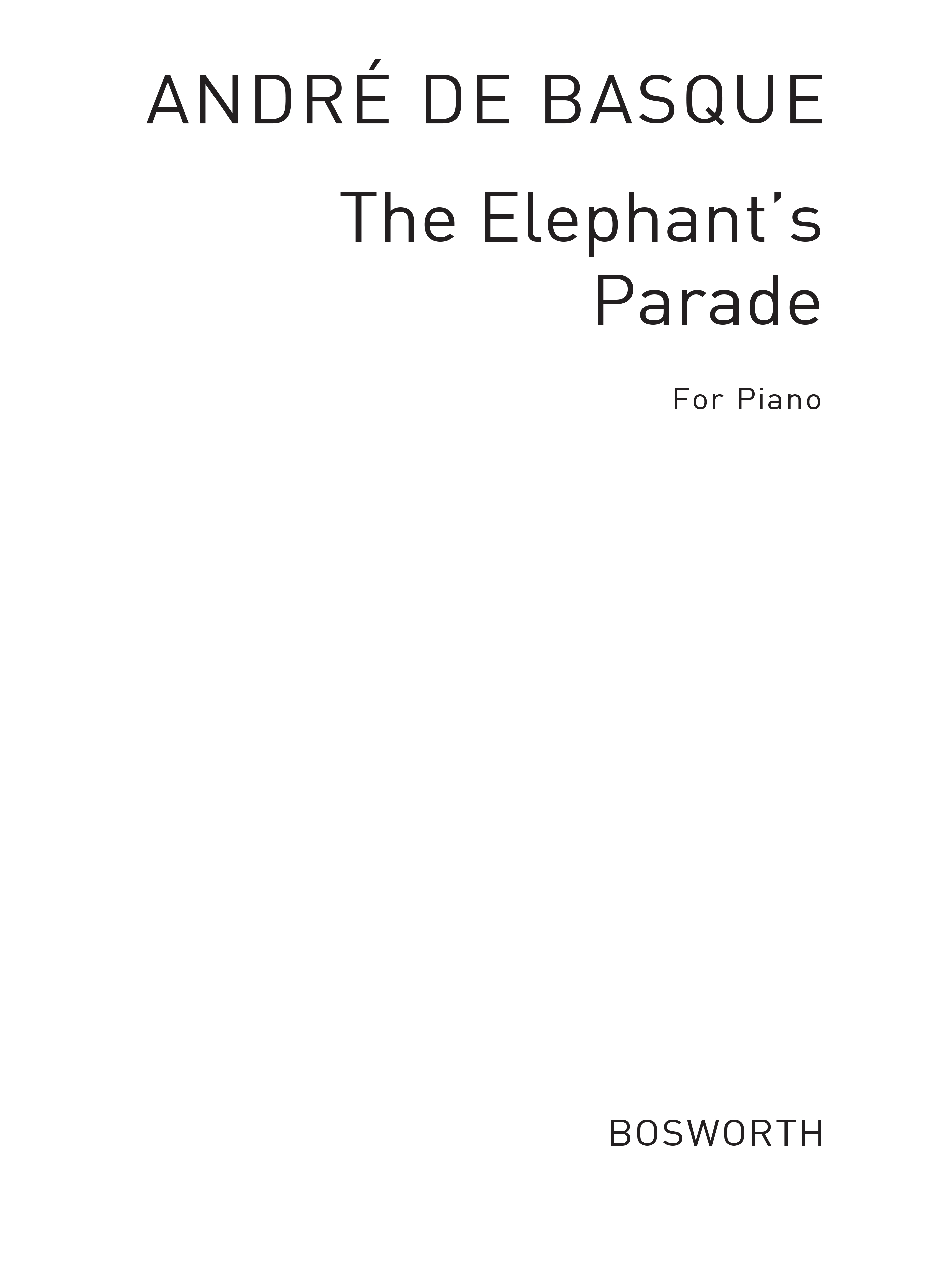 Albert Ketelbey: Elephants' Parade (Piano)