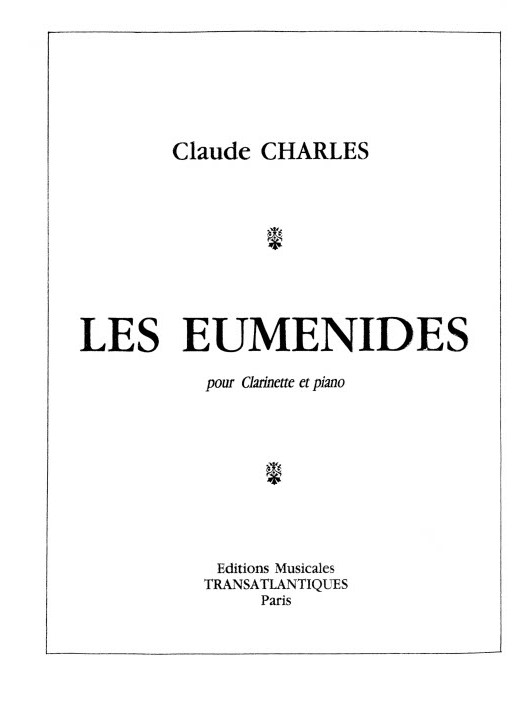 Claude Charles: Eumnides