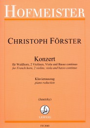 Christoph Forster: Konzert