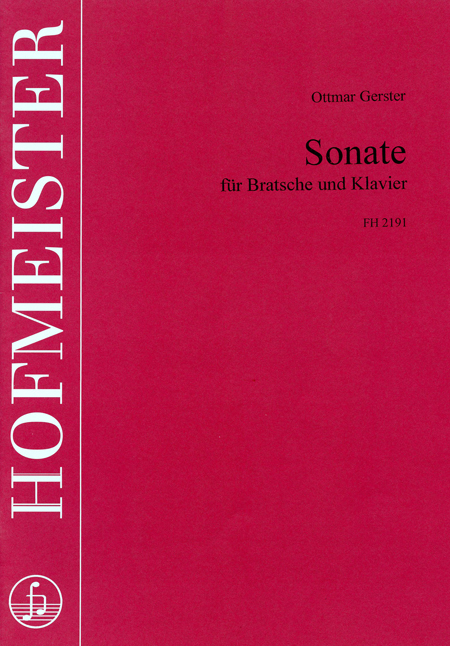 Gerster, O.: Sonata