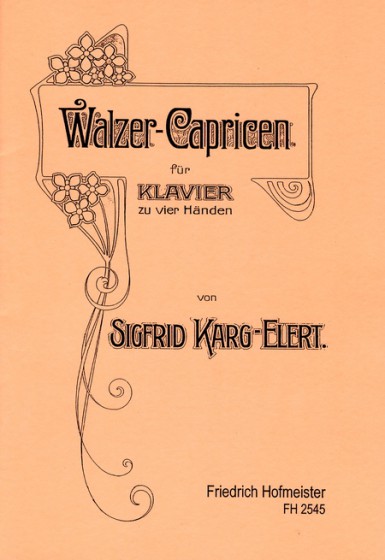 Karg-elert, S.: Walzer-capricen Op 16