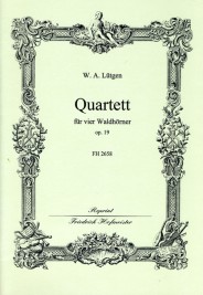 Lütgen. W. A.: Quartet Op 19