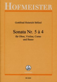 Stölzel, G. H.: Sonata No 5