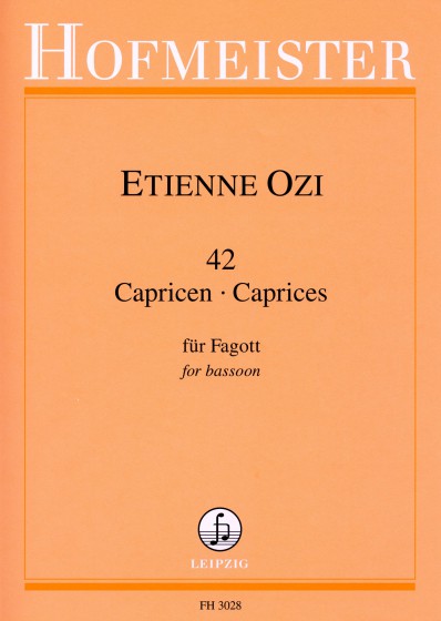 Etienne Ozi: 42 Capricen