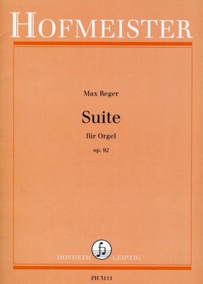 Reger, M.: Suite Op 92