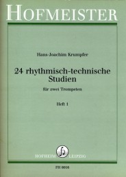 Krumpfer, H. J.: 24 Rhythmic-technical Studies Book 1