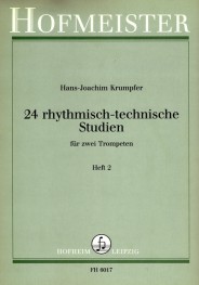 Krumpfer, H. J.: 24 Rhythmic-technical Studies Book 2