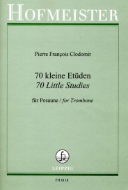 Pierre Francois Clodomir: 70 Little Studies (Trombone)