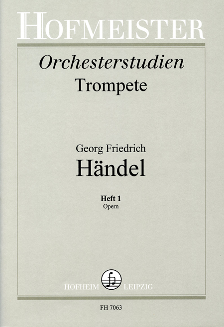 Handel: Studies Book 1- Operas