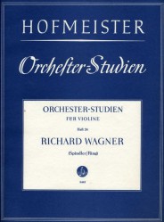 Orchester Studien Fur Violine Heft 24 Richard Wagner