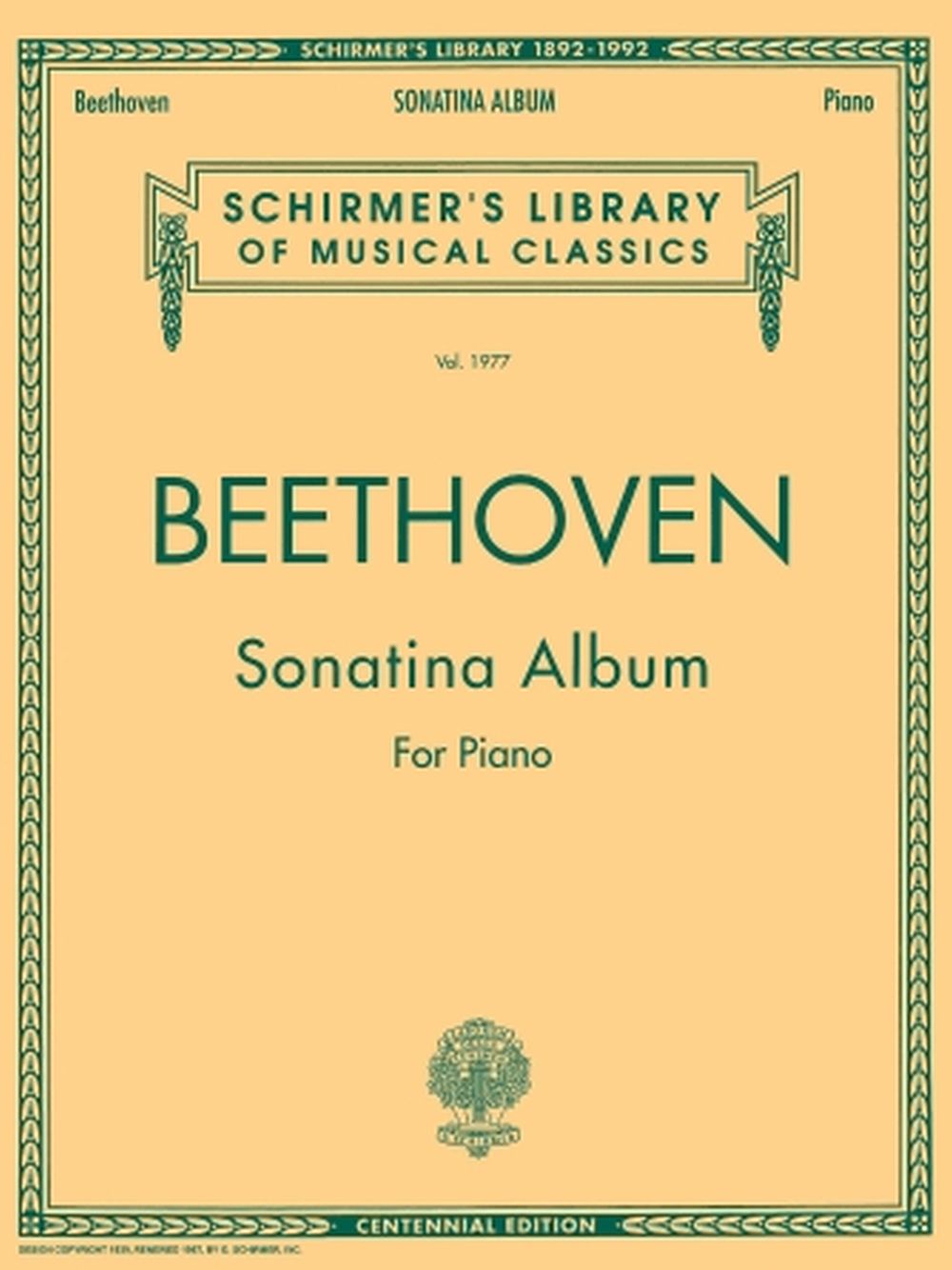 Beethoven: Sonatina Album For Piano