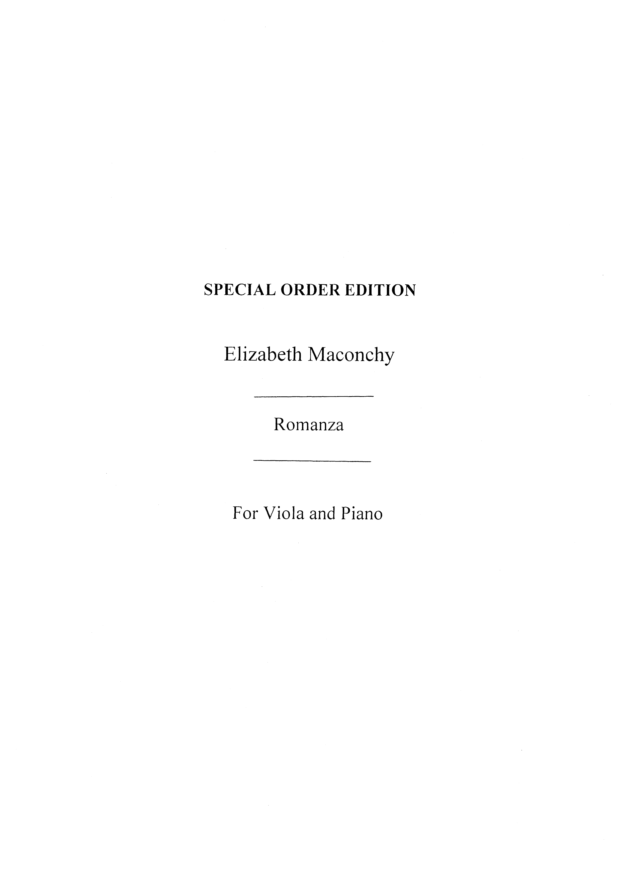 Elizabeth Maconchy: Romanza