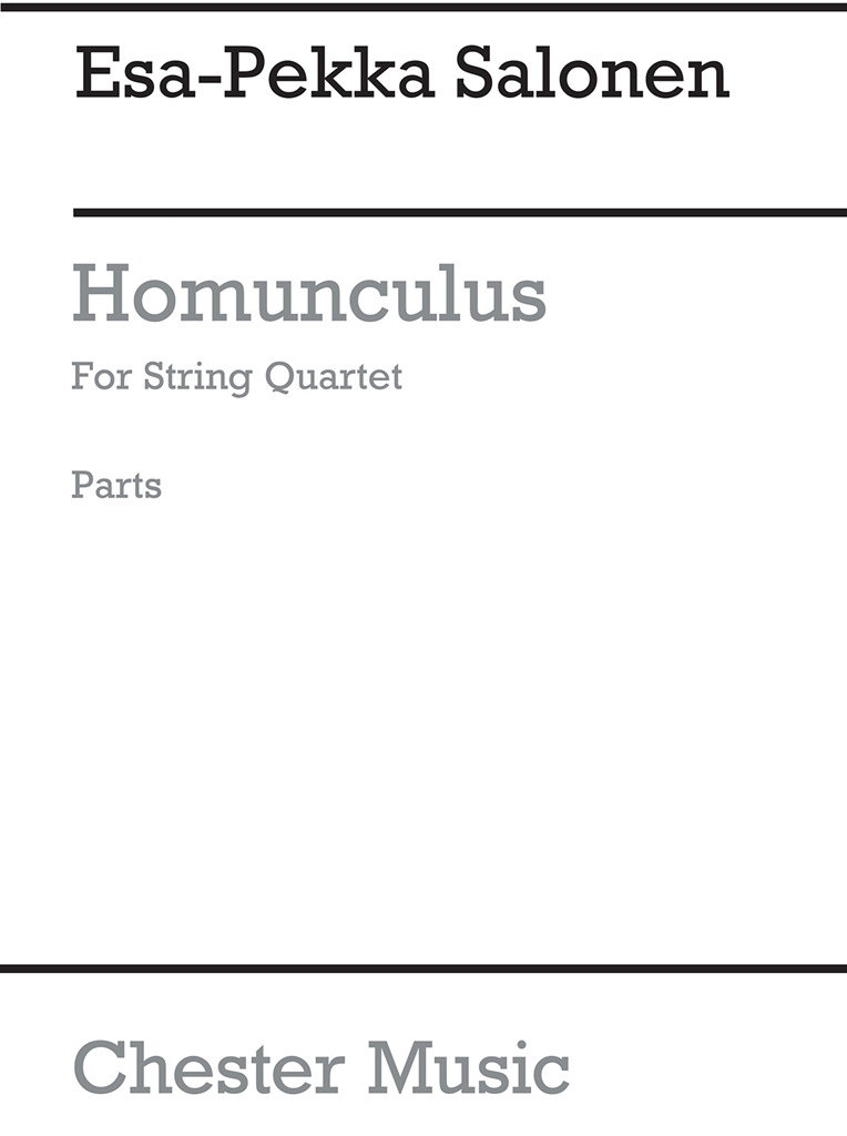 Esa-Pekka Salonen: Homunculus (Parts)