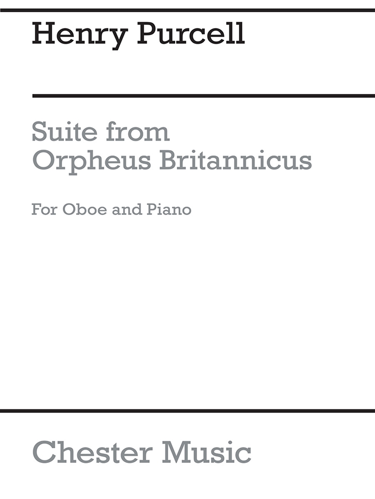 Purcell, H Suite From Orpheus Britannicus Ob/Pf