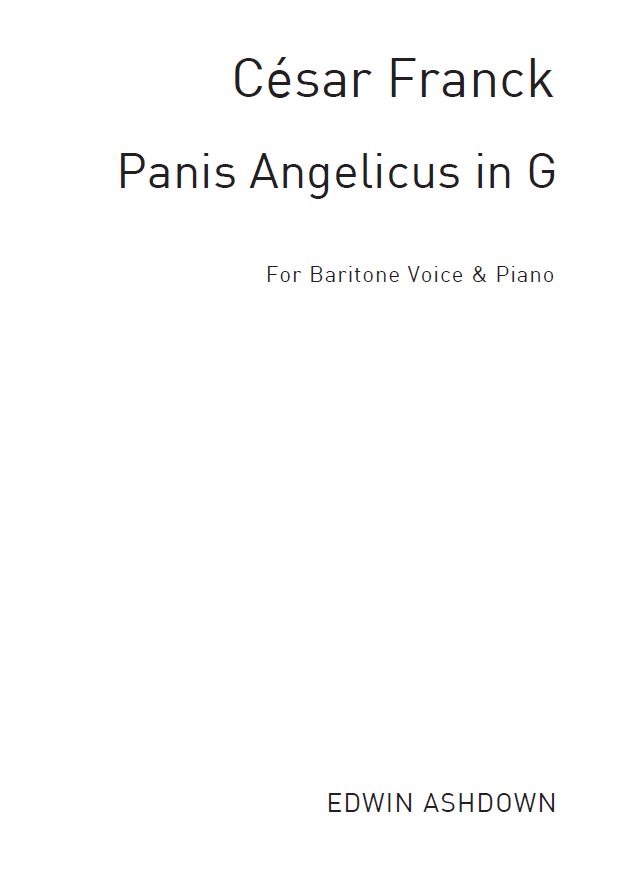 Cesar Franck: Panis Angelicus (Medium Voice/Piano)