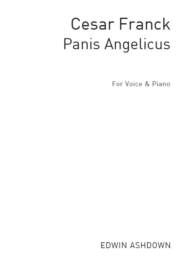 Cesar Franck: Panis Angelicus In F (Voice/Piano)