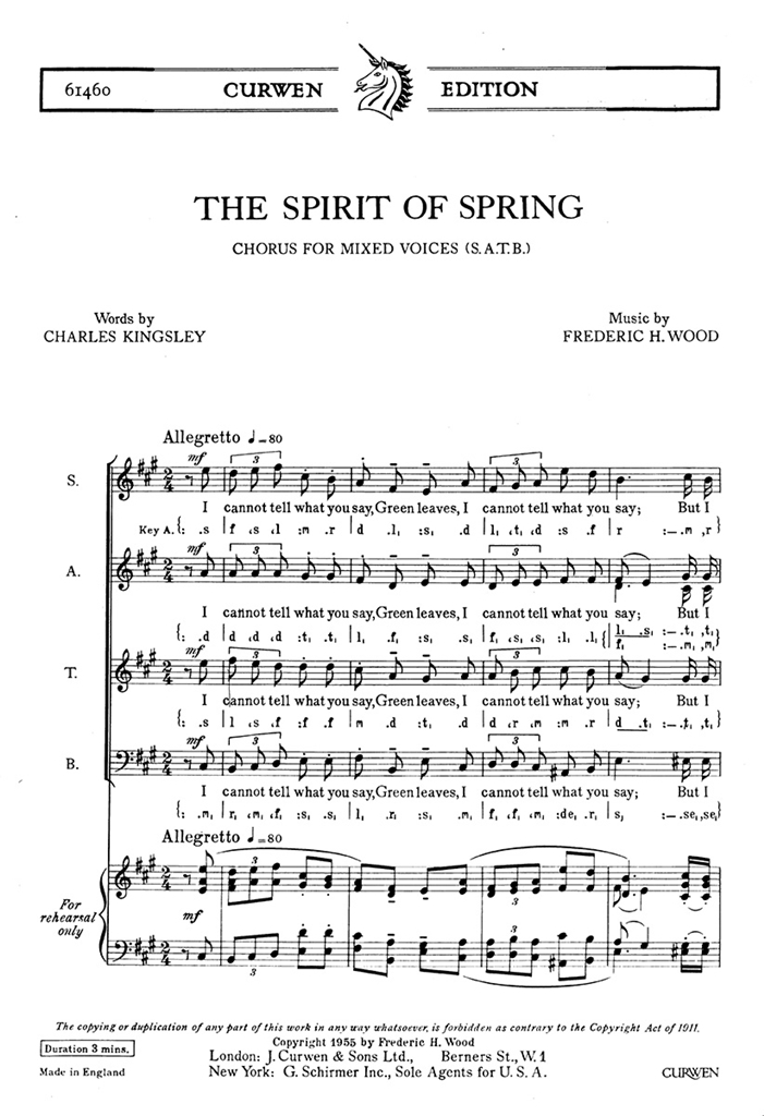 Frederic H. Wood: Spirit Of Spring