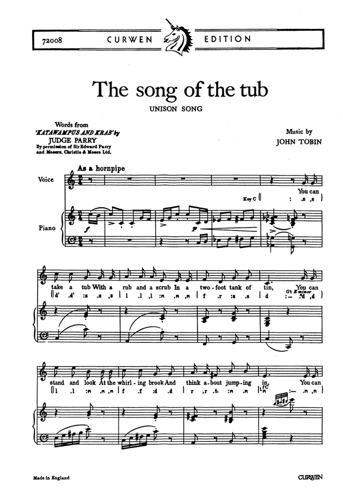 John Tobin: Song Of The Tub