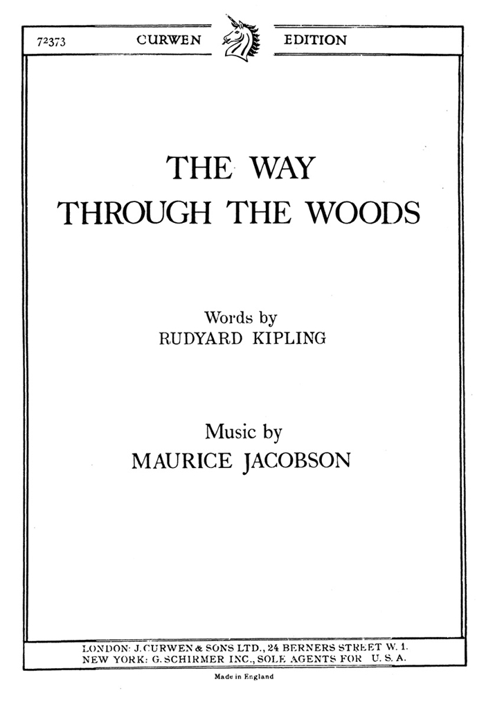 Jacobson, M The Way Through The Woods Ssaa/Piano