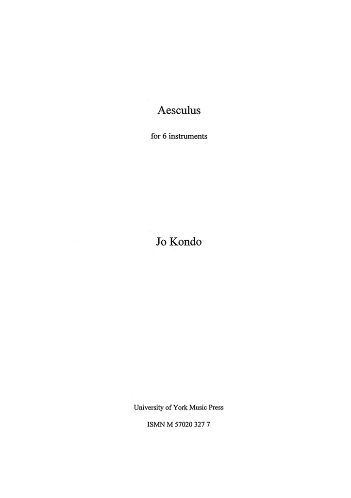 Jo Kondo: Aesculus