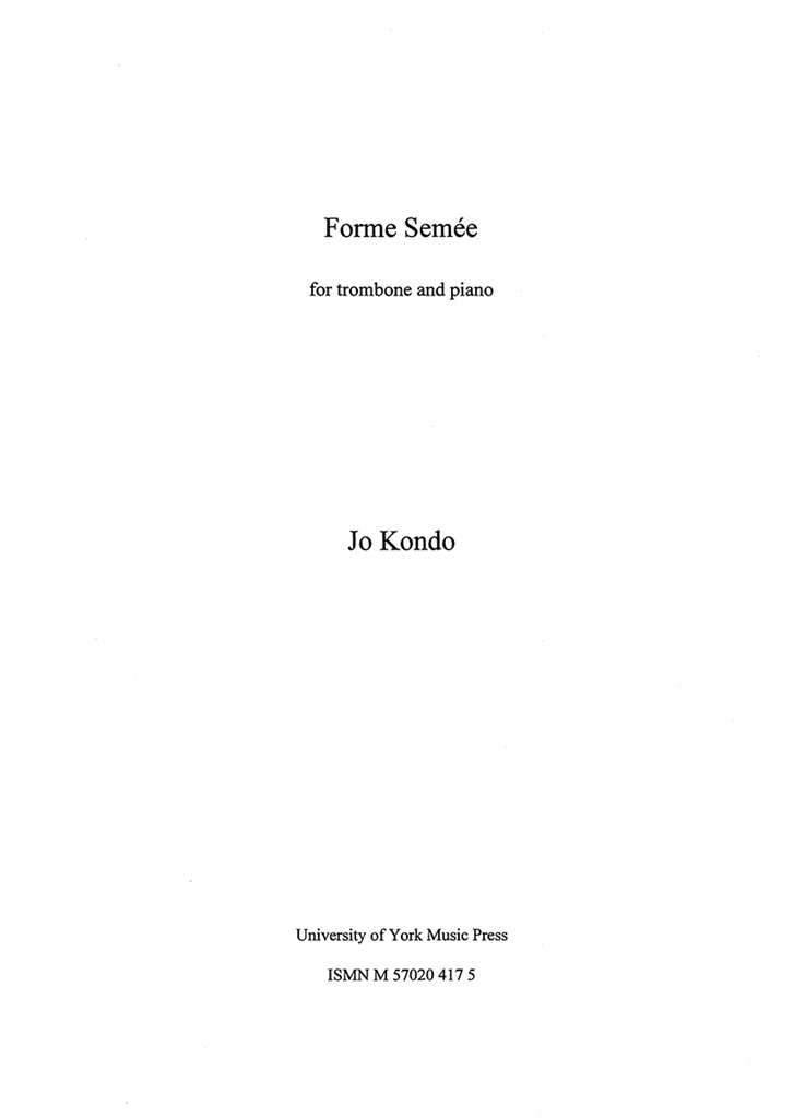 Jo Kondo: Forme Semee