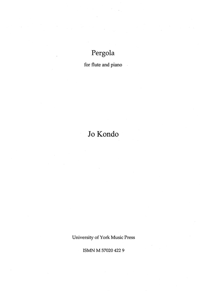 Jo Kondo: Pergola