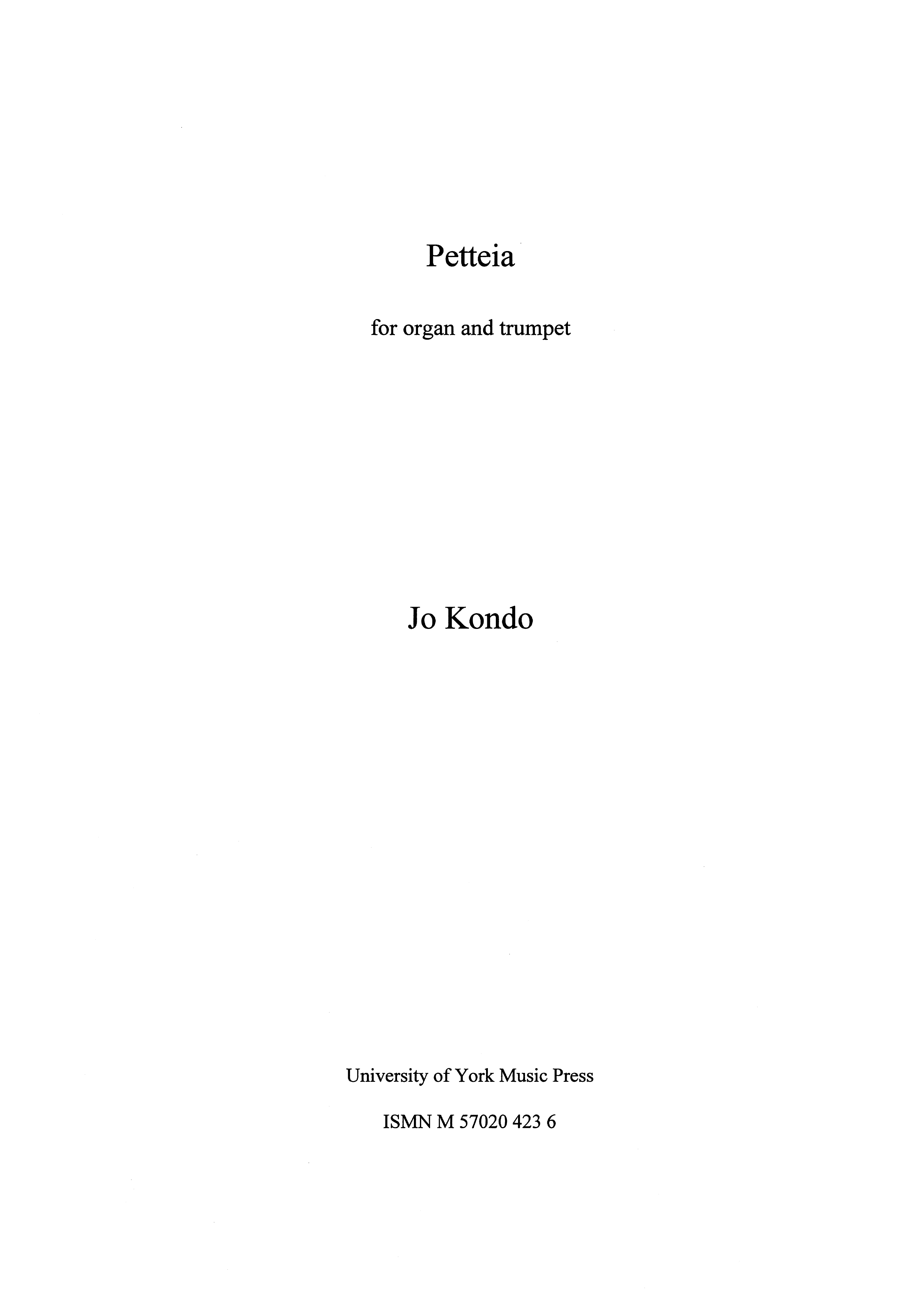 Jo Kondo: Petteia