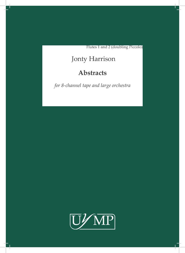 Jonty Harrison: Abstracts - Parts