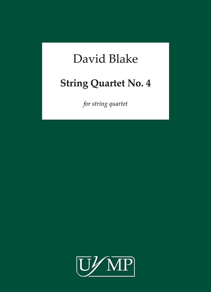 David Blake: String Quartet No.4 - Score