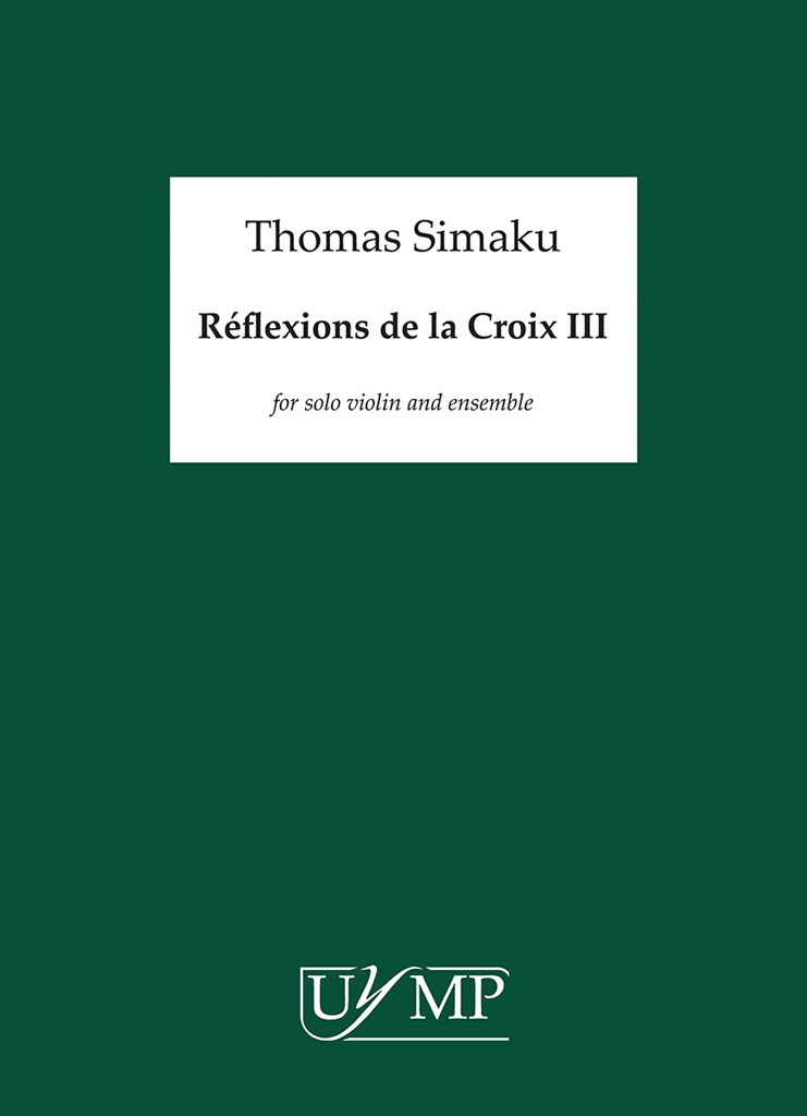 Thomas Simaku: Reflexions de la Croix III