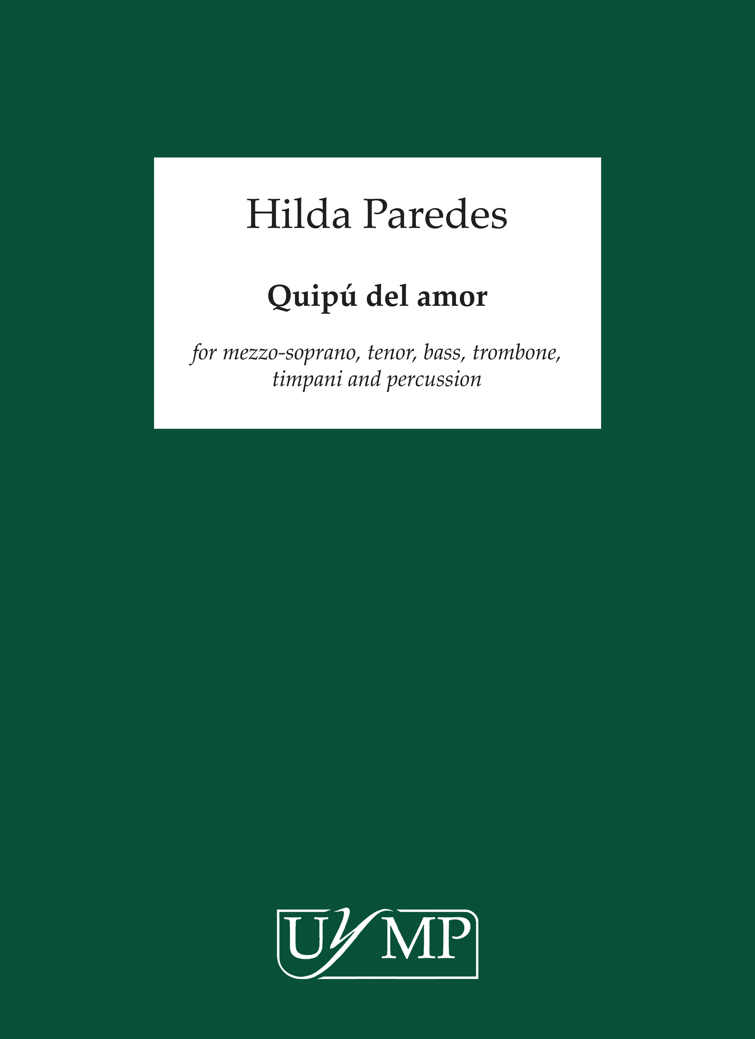 Hilda Paredes: Quip del amor