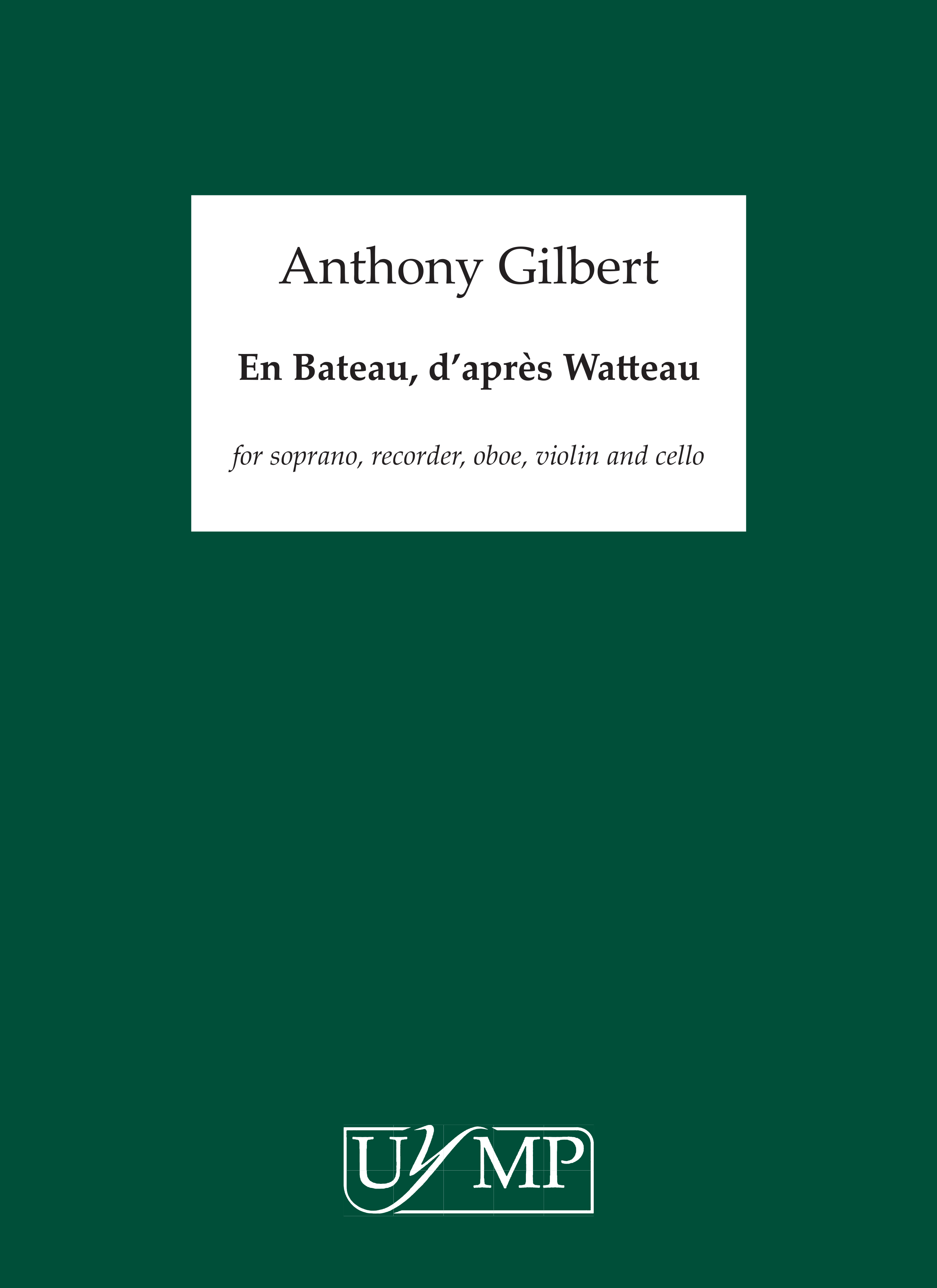 Anthony Gilbert: En Bateau d'aprs Watteau