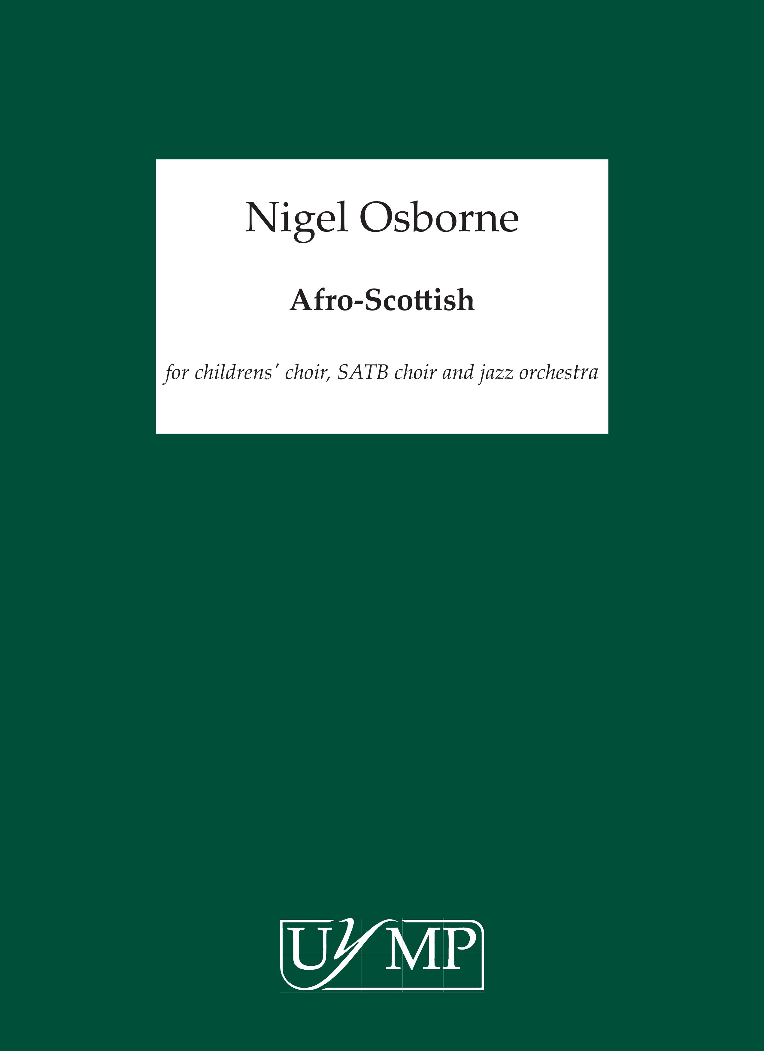 Nigel Osborne: Afro-Scottish